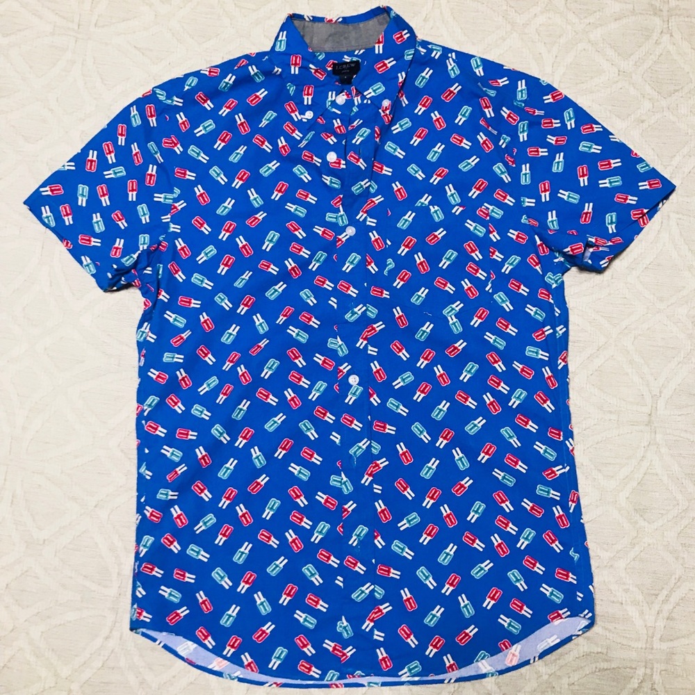 J. Crew NWT Popsicles Short-sleeve Shirt